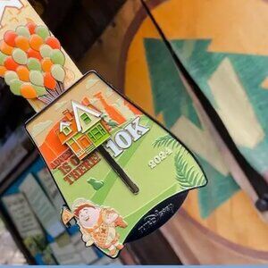 Disney Springtime Surprise Weekend 10K 2024 Russell Up Medal RunDisney
